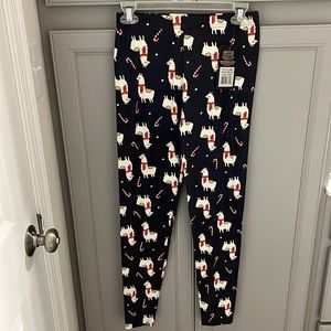 Womens Christmas leggings new with tags size one size